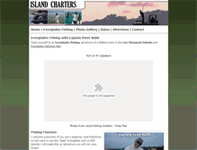 Tablet Screenshot of island-charter.com